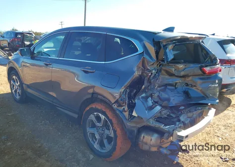 2018 Honda Cr-V Ex из США, поврежденный, VIN 7FARW2H50JE084474